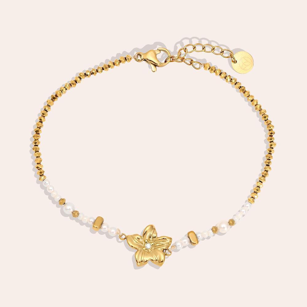 „Loranira“ Nice Flower And Pearl-Goldharmonie