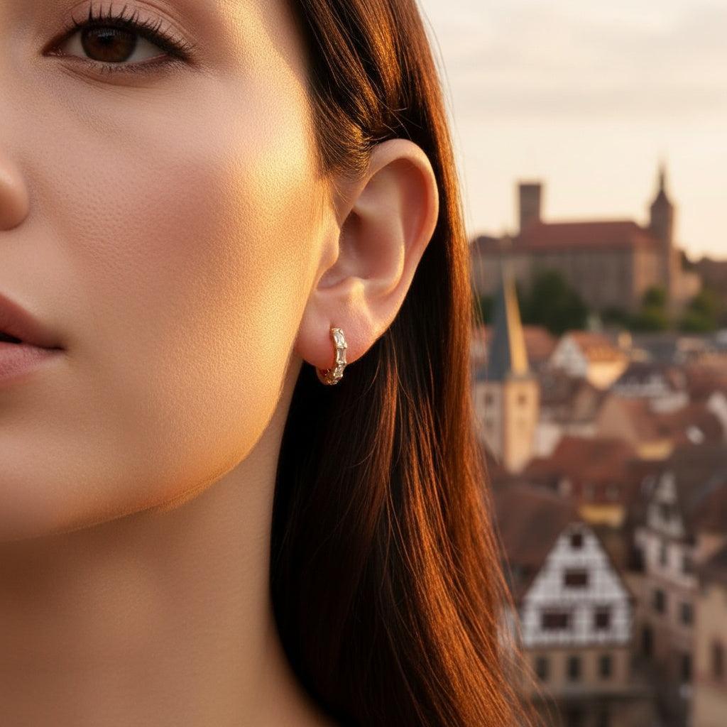 „Loranira“ Small Stubborn Diamond Ohrringe