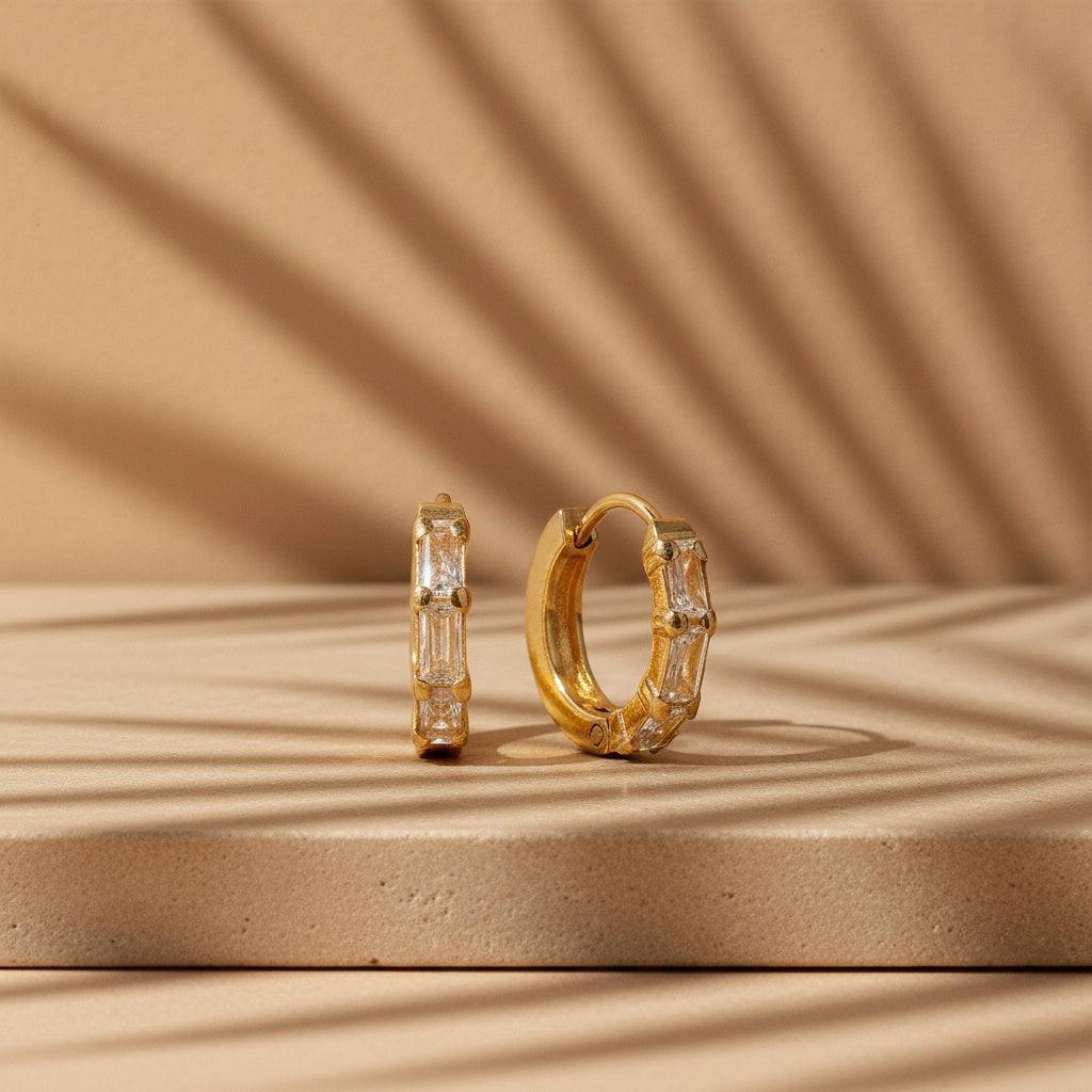 „Loranira“ Small Stubborn Diamond Ohrringe