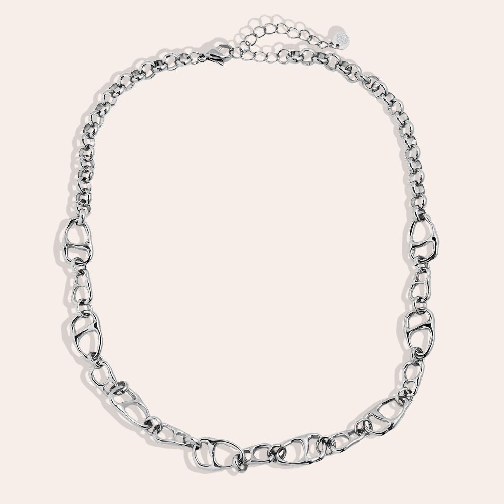 "Melianna" Many Nose Chain Edelstahl Halskette