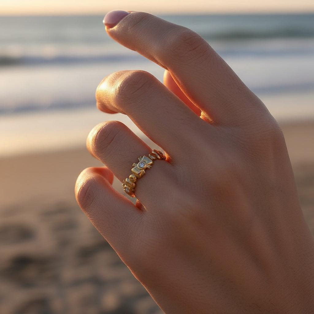 Melilina - Diamond And Bowtie Ring