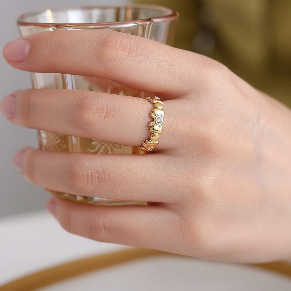 Melilina - Diamond And Bowtie Ring