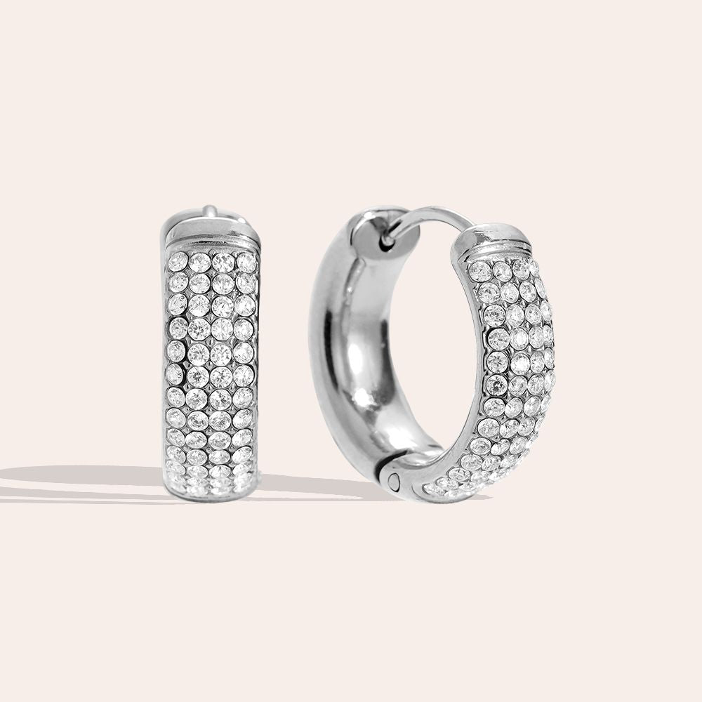 „Meliria“ Smooth Diamond Ohrringe