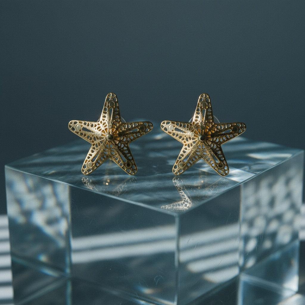 „Melitara“ Nice Sea Star Ohrringe