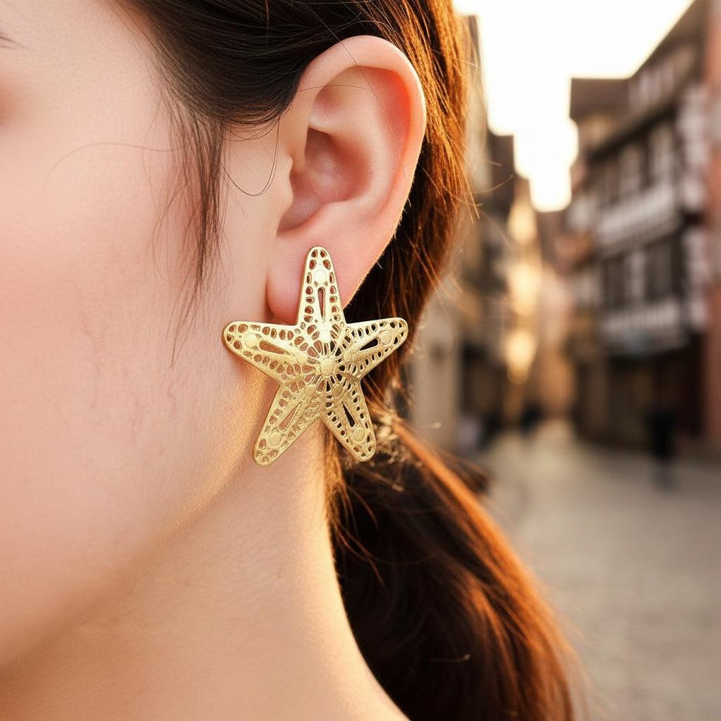 „Melitara“ Nice Sea Star Ohrringe