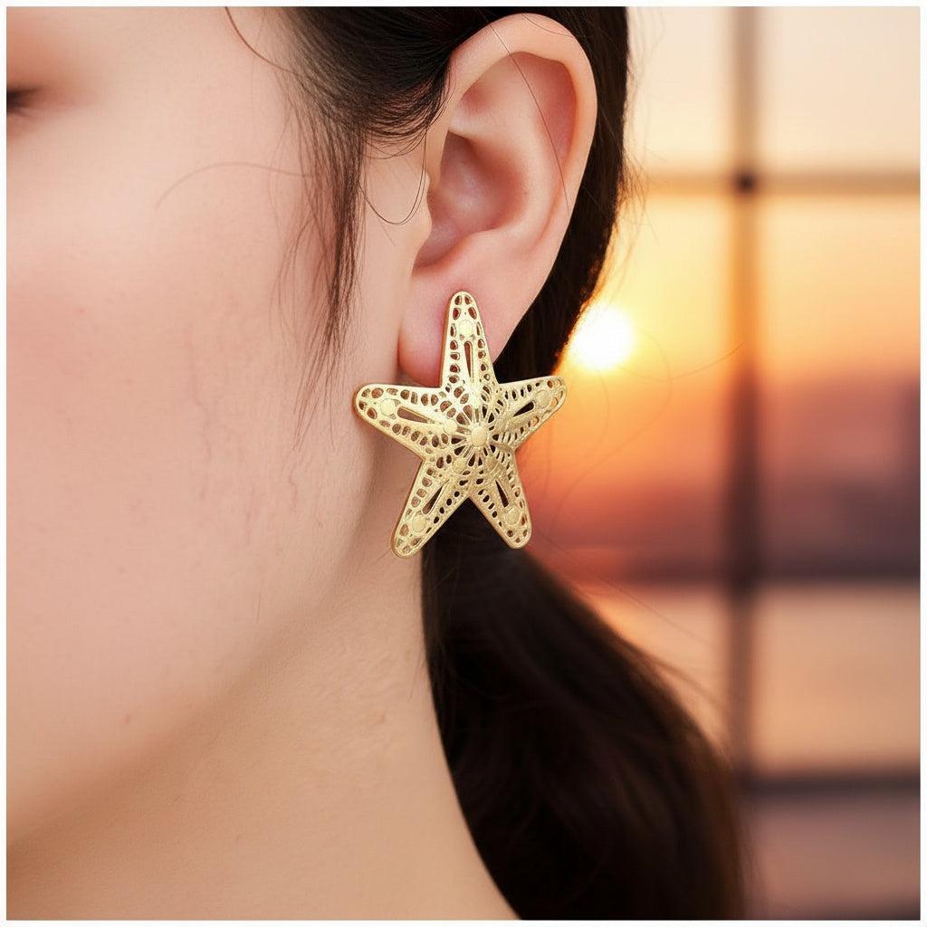 „Melitara“ Nice Sea Star Ohrringe