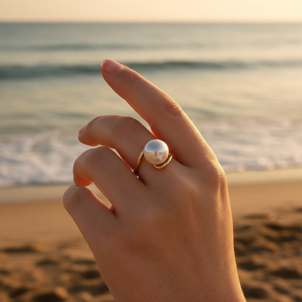 Melitaraa - Great Pearl Ring