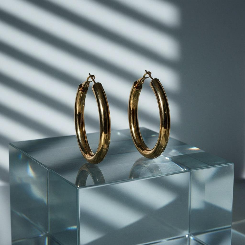 „Miralira“ Huge Hoop Ohrringe