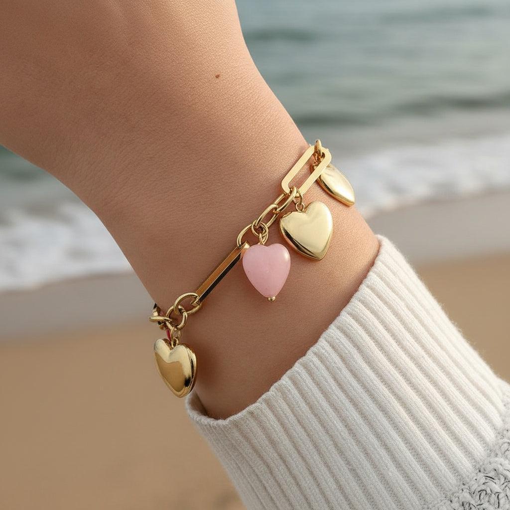 „Miraria“ Colorful Hearts Armband
