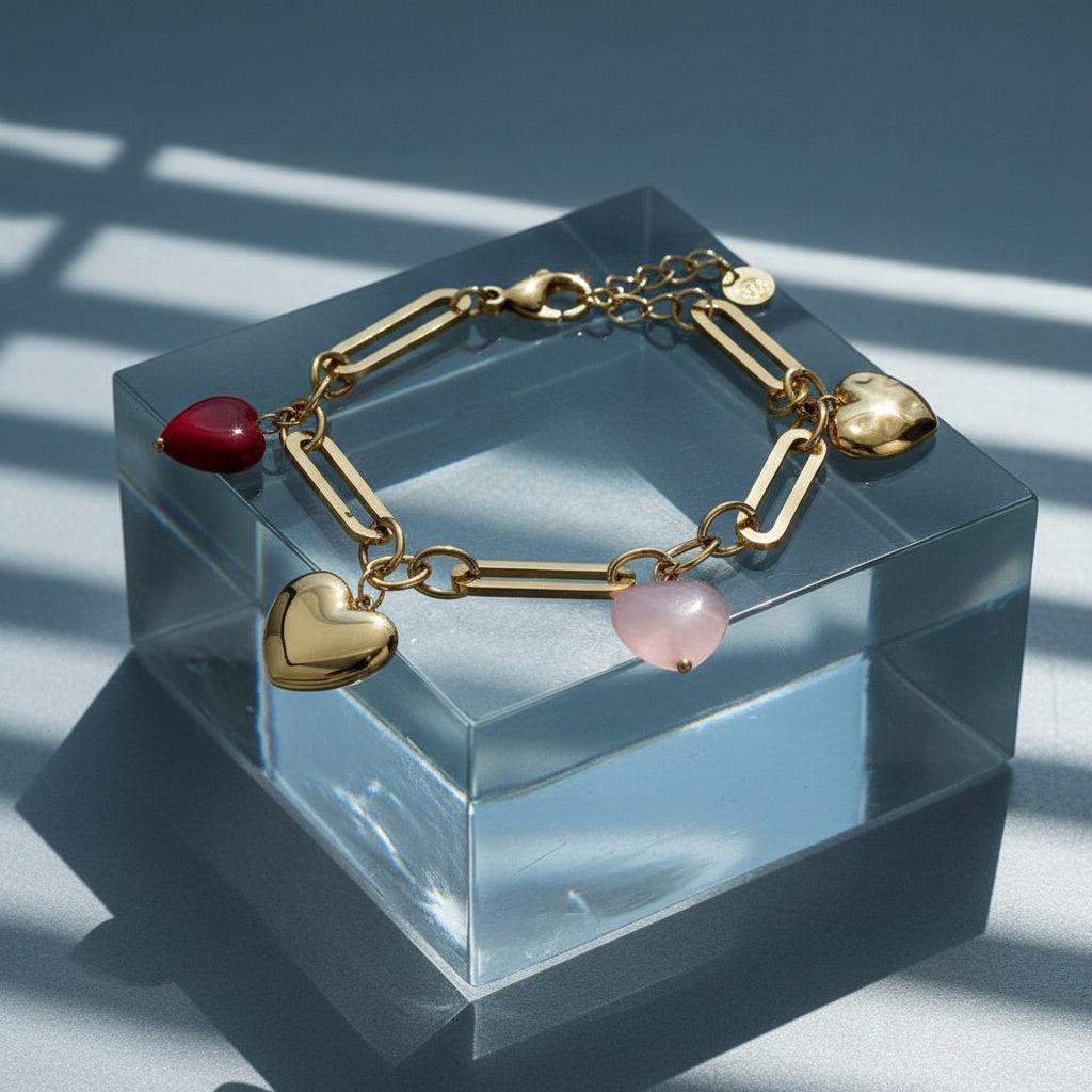 „Miraria“ Colorful Hearts Armband