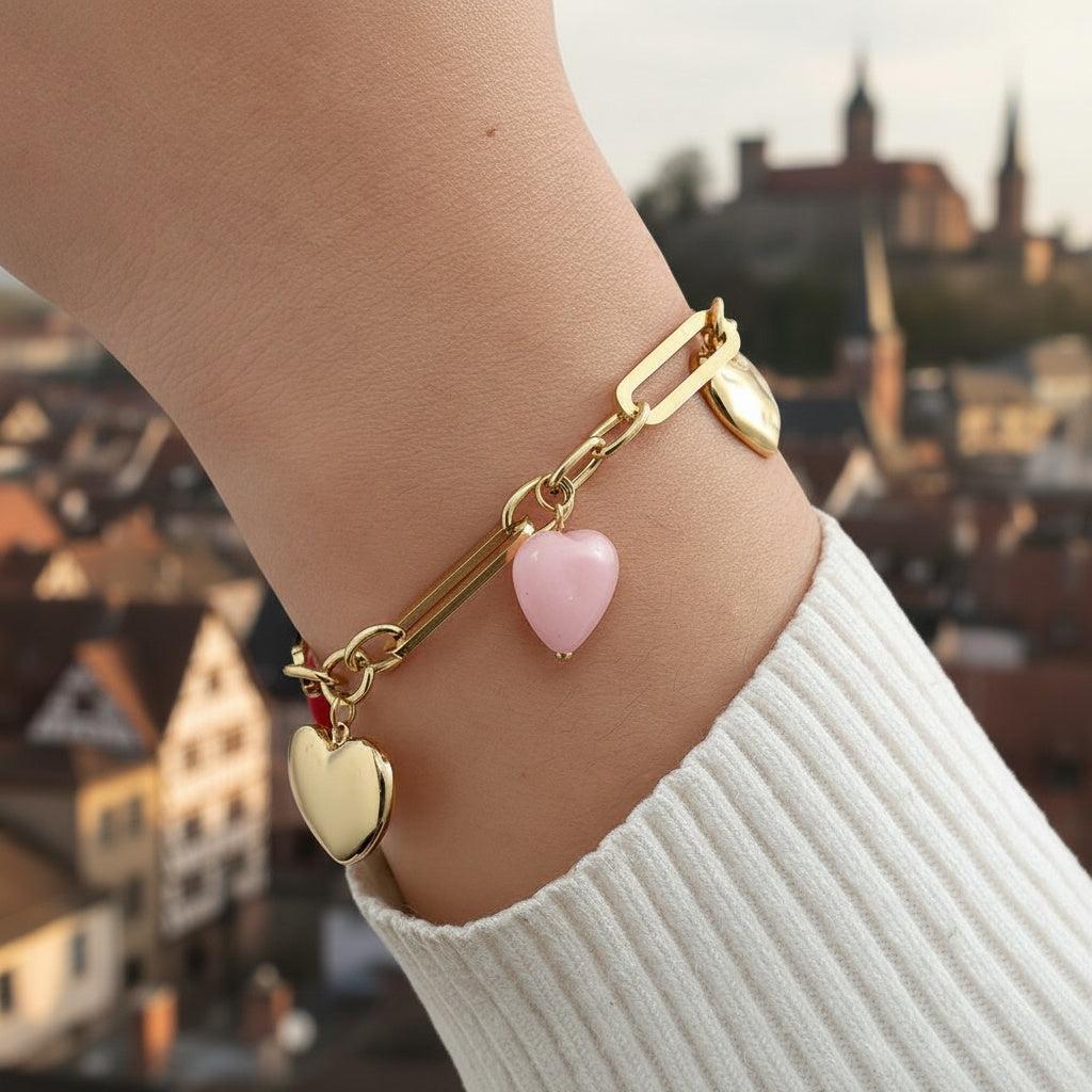 „Miraria“ Colorful Hearts Armband