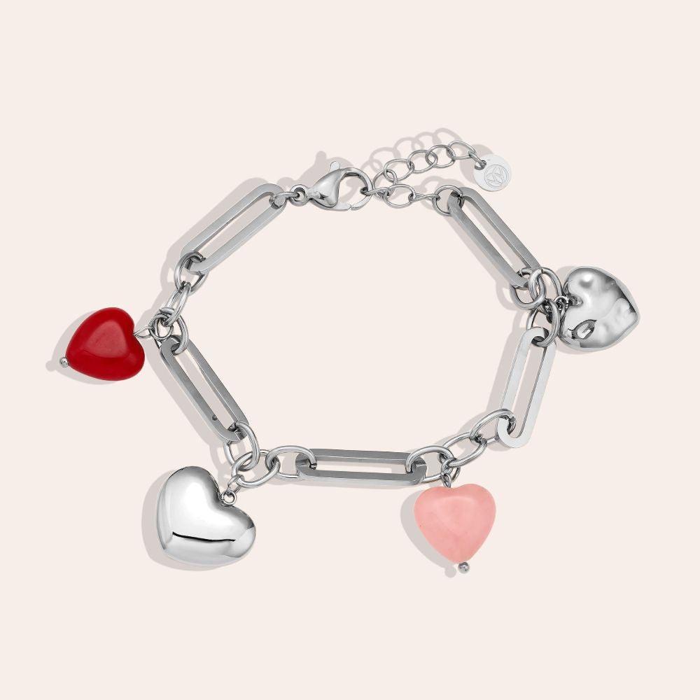 „Miraria“ Colorful Hearts Armband