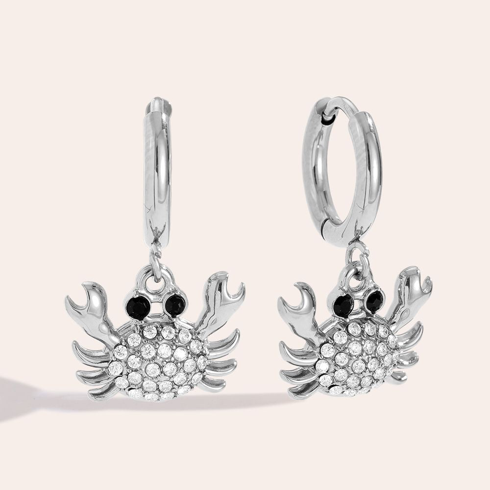„Mirasira“ Seecrabs Diamond Ohrringe