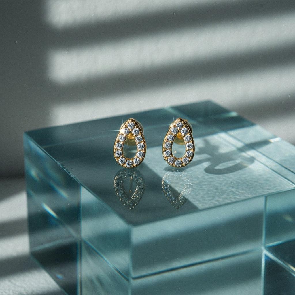 „Miravera“ Diamond Drop Ohrringe