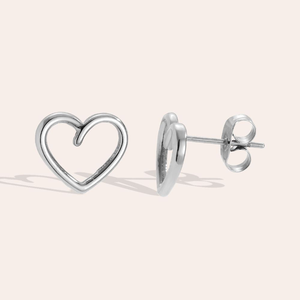 „Noralira“ Simple Heart Ohrringe