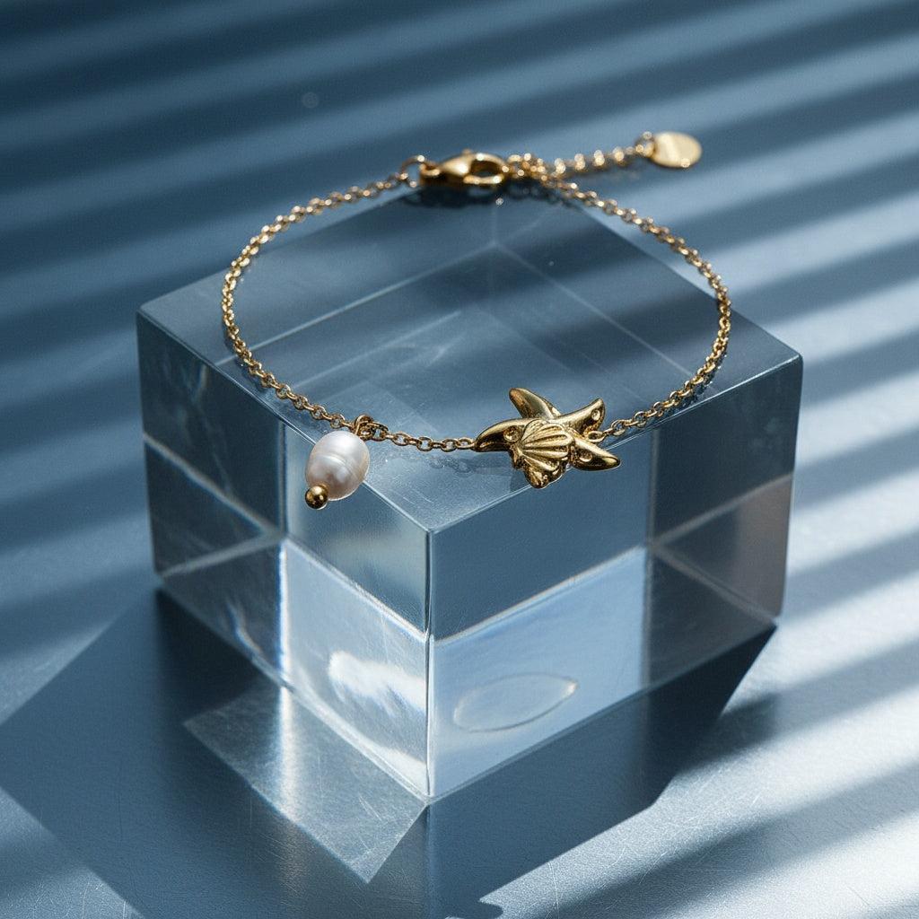 „Noraniraa“ Ocean And Pearl Armband