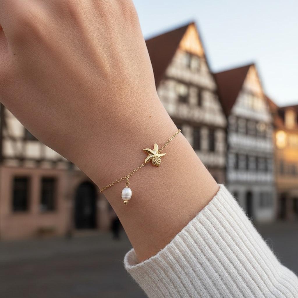 „Noraniraa“ Ocean And Pearl Armband