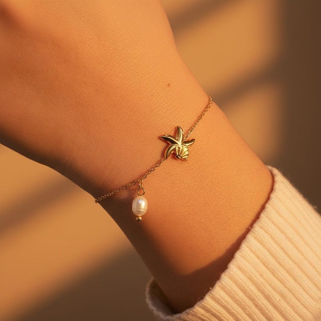 „Noraniraa“ Ocean And Pearl Armband