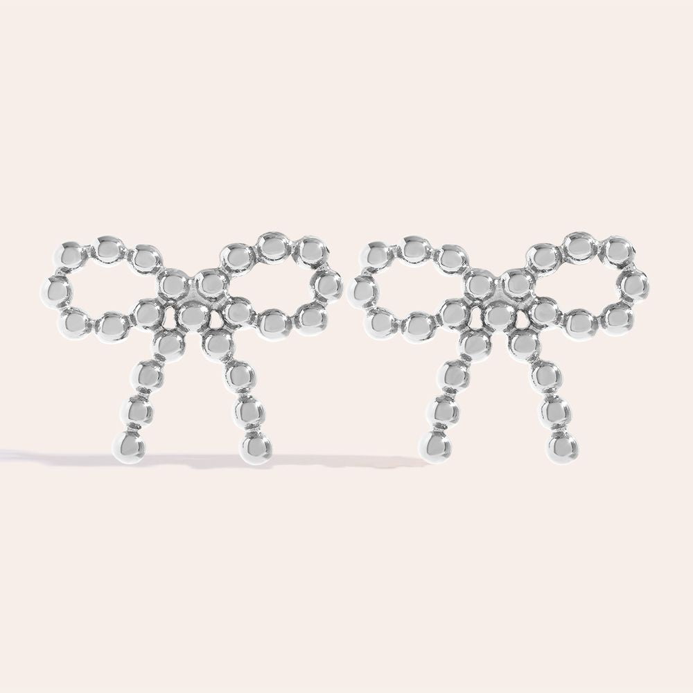„Noratara“ Dot Bowtie Ohrringe