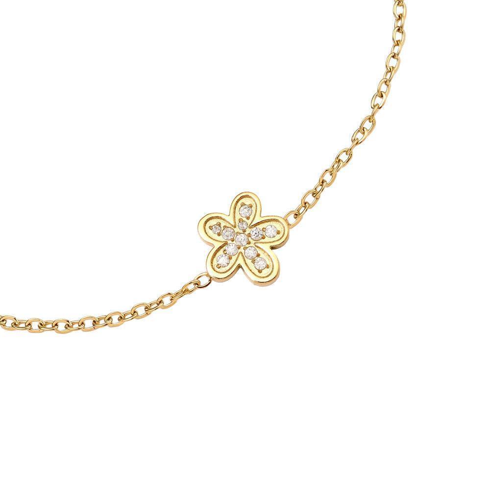 „Noravera“ Sweet Diamond Flower Armband