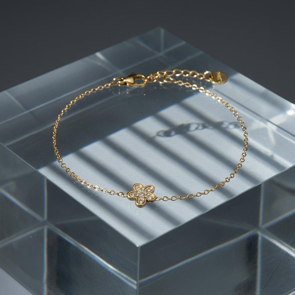 „Noravera“ Sweet Diamond Flower Armband