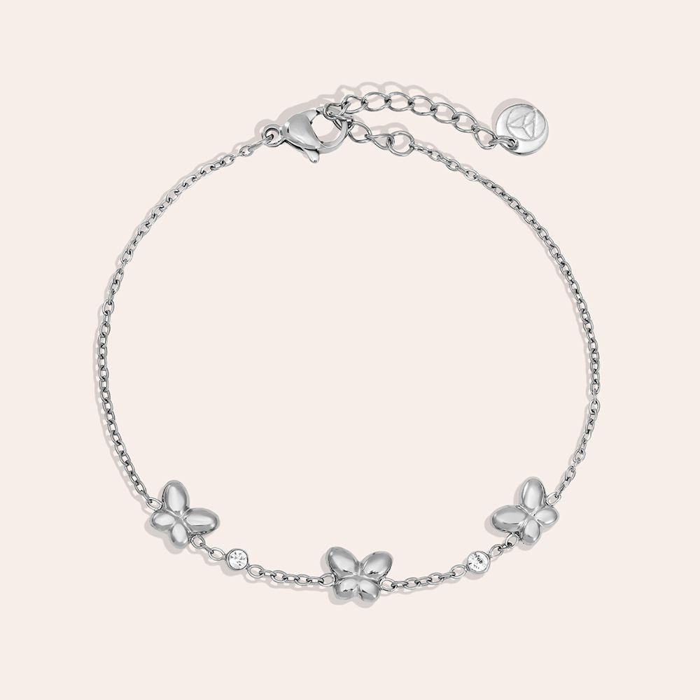 „Novilin“ Butterfly And Diamond Dots Armband