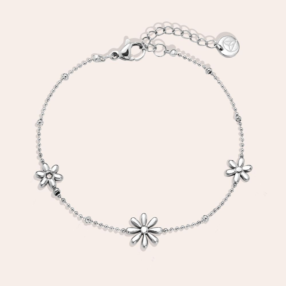 „Noviviva“ Three Lovely Flowers Armband