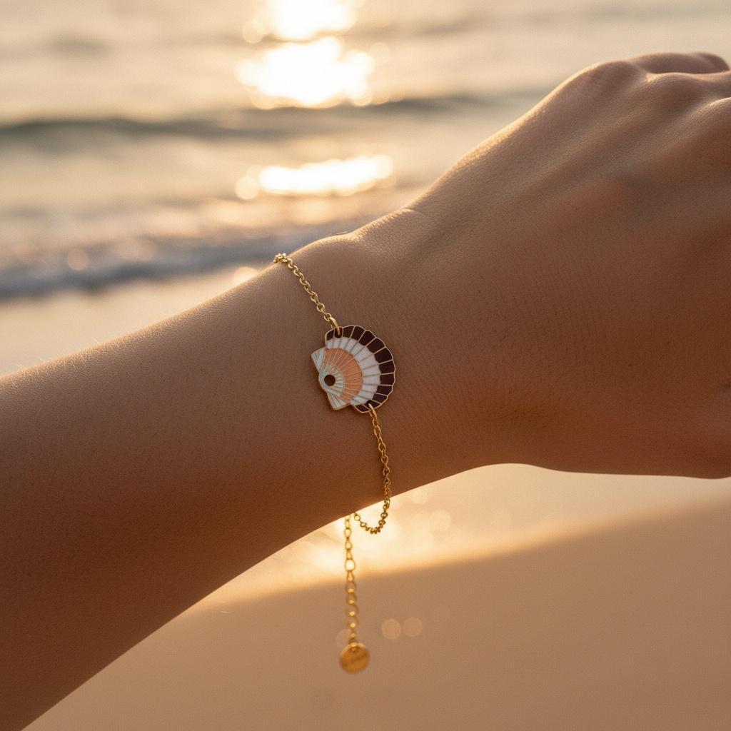 „Olialin“ Scallop Armband