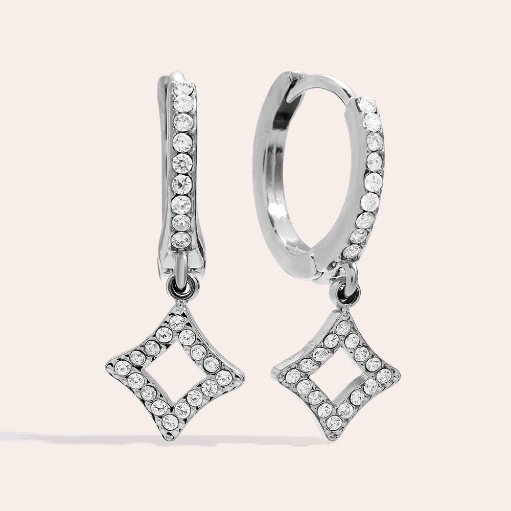 „Olialina“ Diamond Rhombus Ohrringe