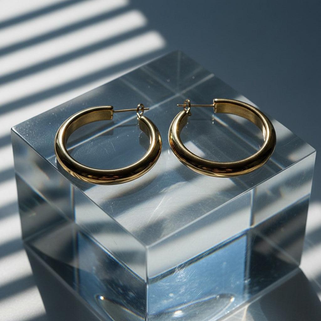 „Olialinaa“ Diameter Hoop Ohrringe