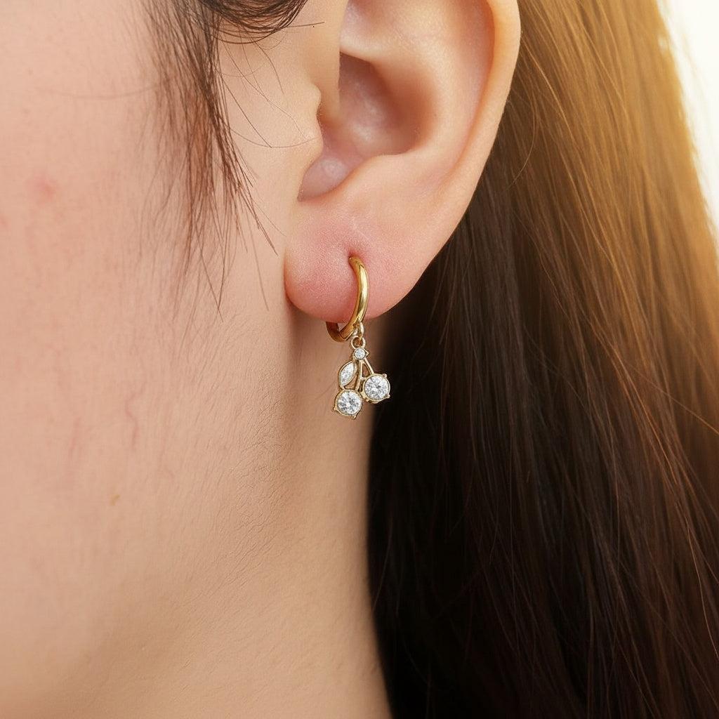 „Oliamira“ Diamond Cherry Ohrringe