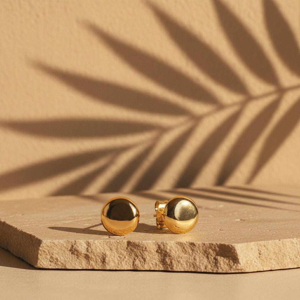 „Olianara“ Bright Round Ohrringe