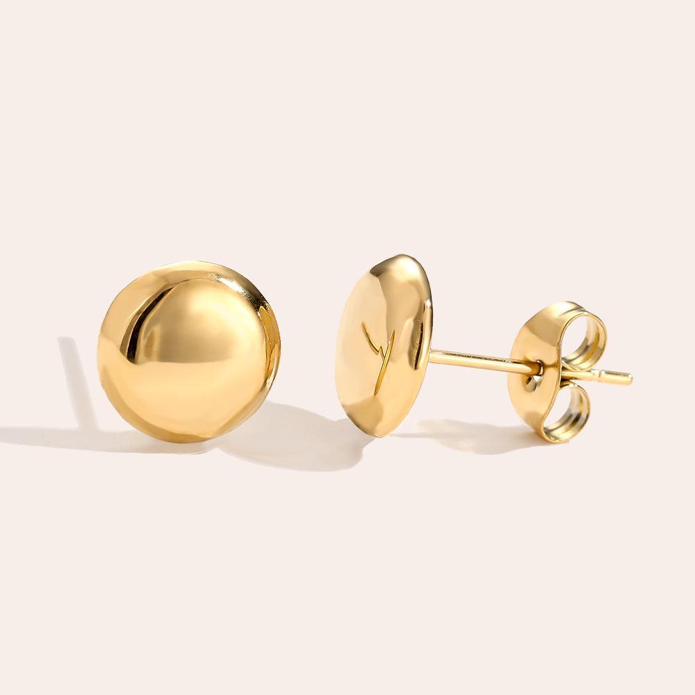 „Olianara“ Bright Round Ohrringe-Goldharmonie