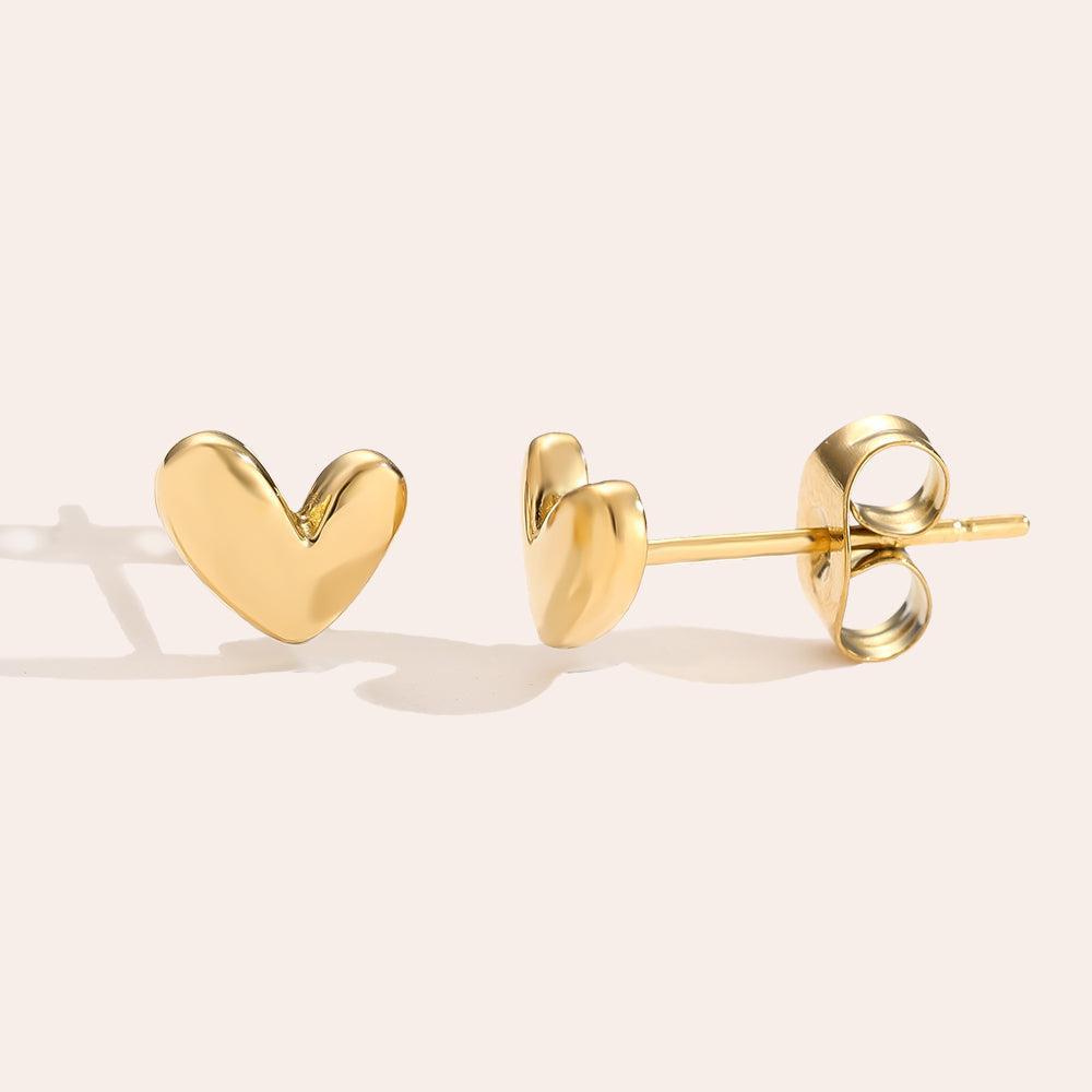 „Savilara“ Sweet Heart Ohrringe-Goldharmonie