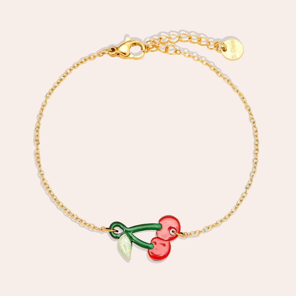 „Savisara“ Cherry Armband-Goldharmonie