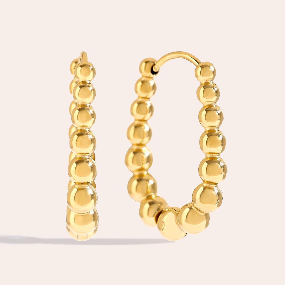 „Savivera“ Dot Cycle Ohrringe-Goldharmonie