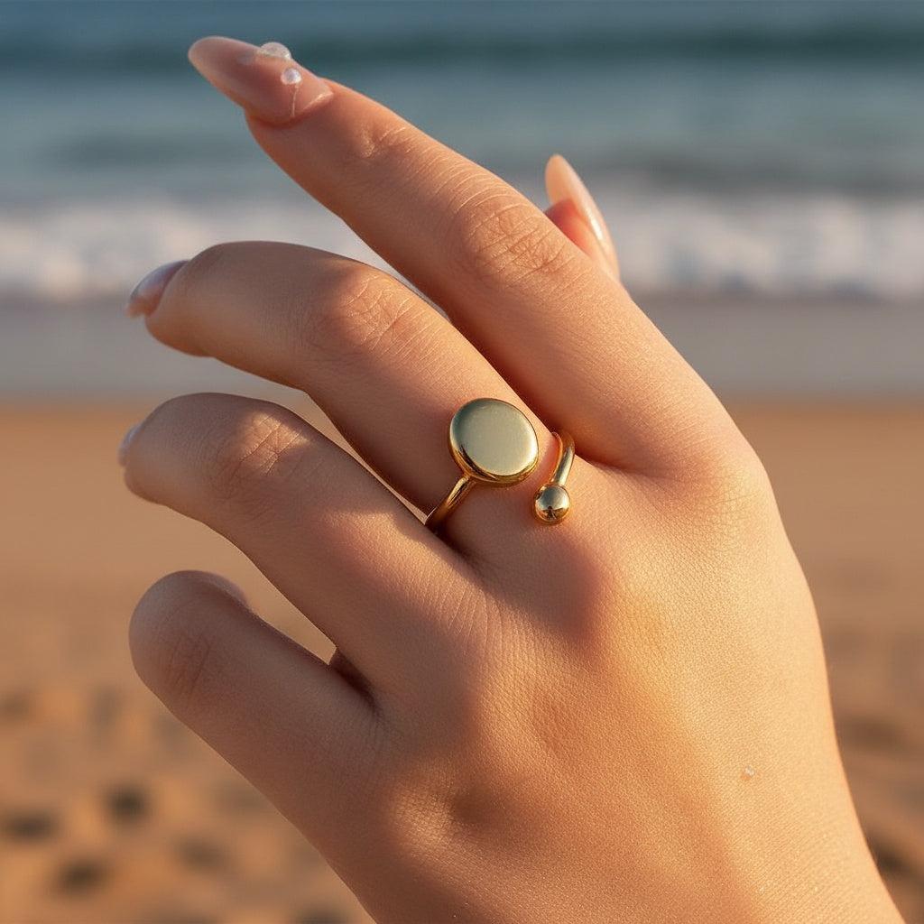 Serariva - Round Joy Ring