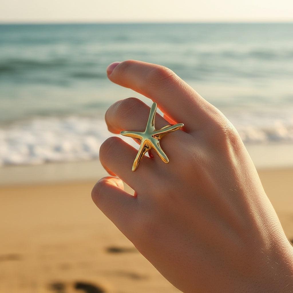 Seravella - Great Sea Star Ring
