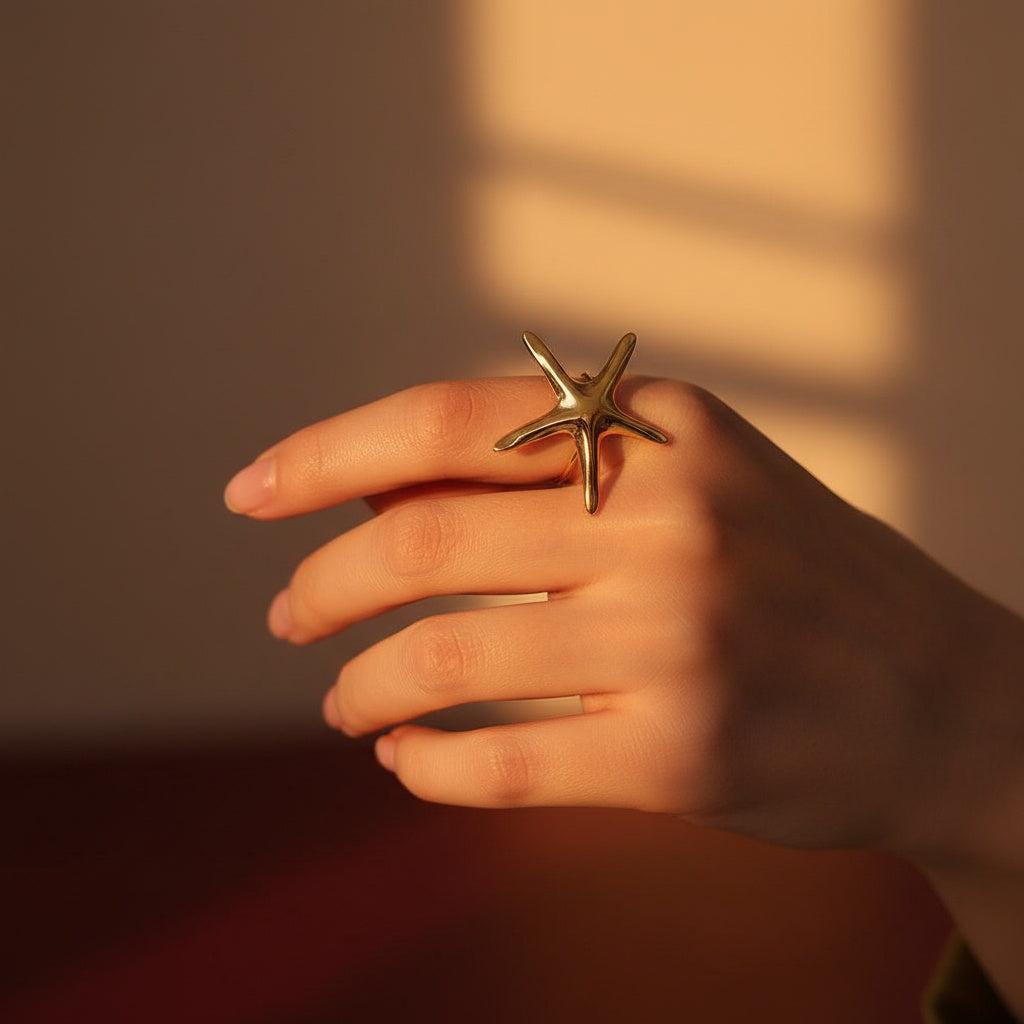 Seravella - Great Sea Star Ring
