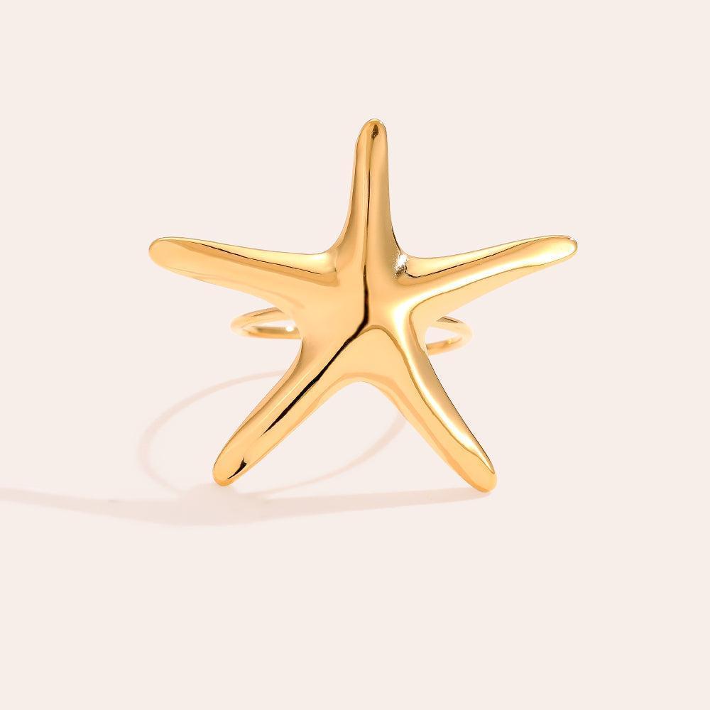 Seravella - Great Sea Star Ring-Goldharmonie
