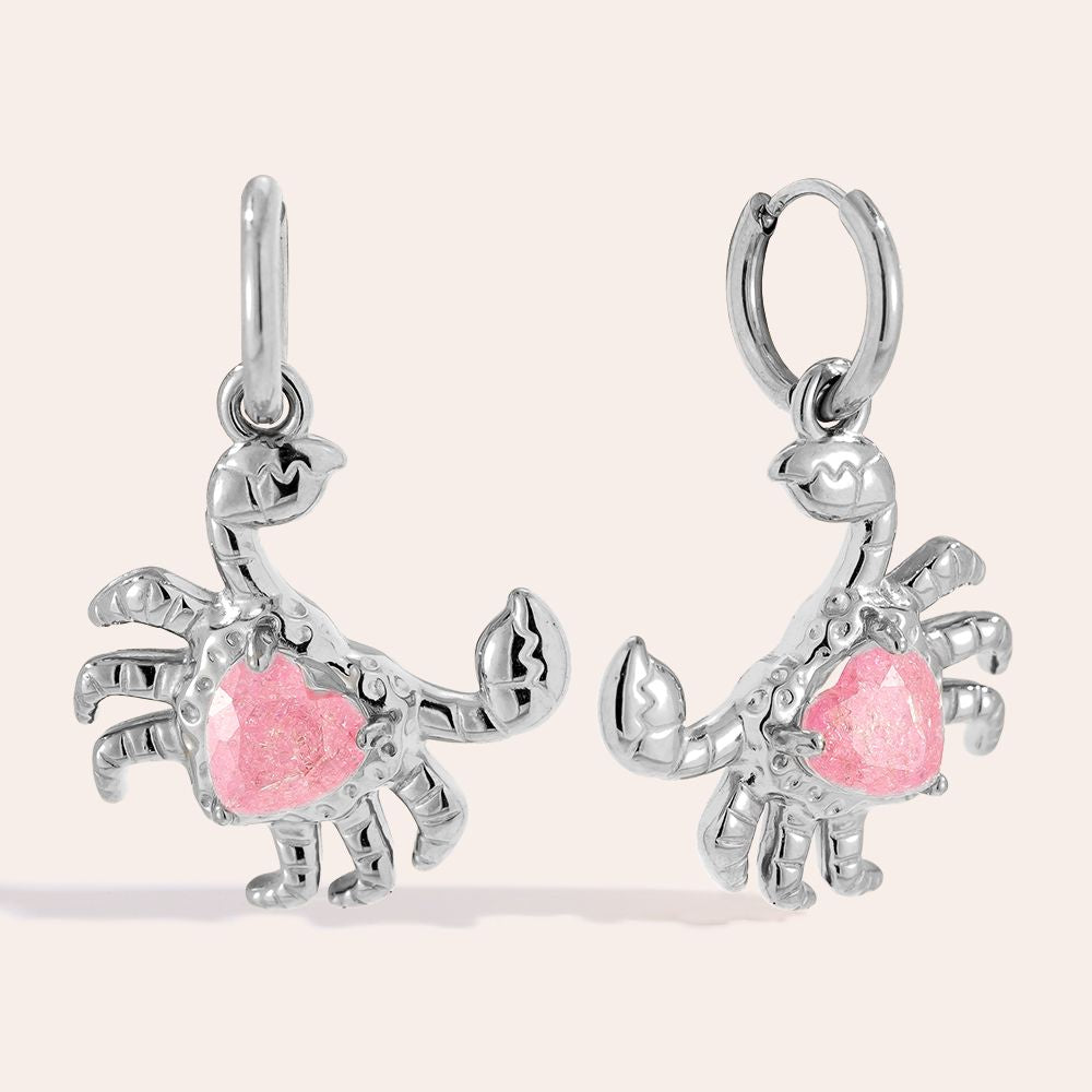 „Solanira“ Crab And Diamond Ohrringe