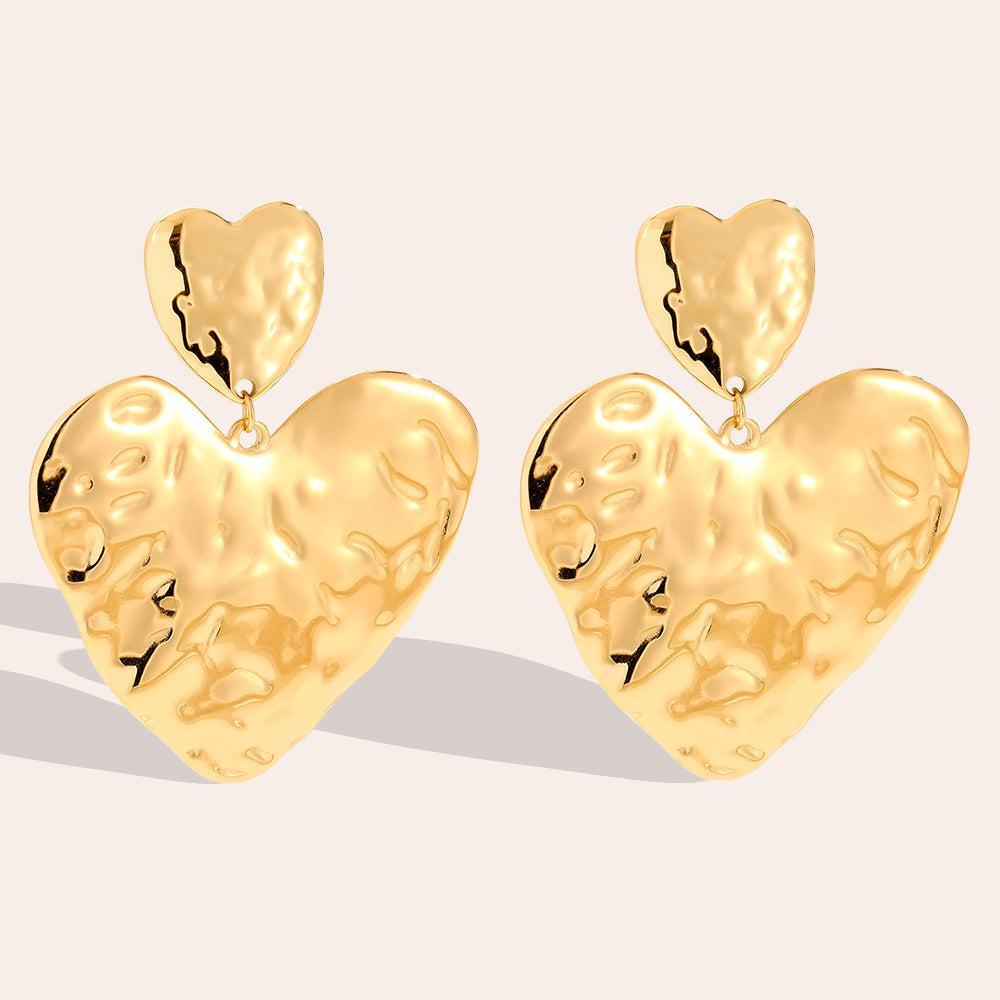 „Solanora“ Great Hearts Ohrringe-Goldharmonie