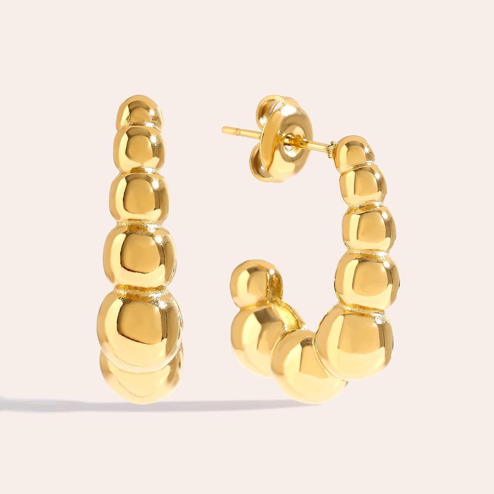„Solaria“ Dot Jack Ohrringe-Goldharmonie