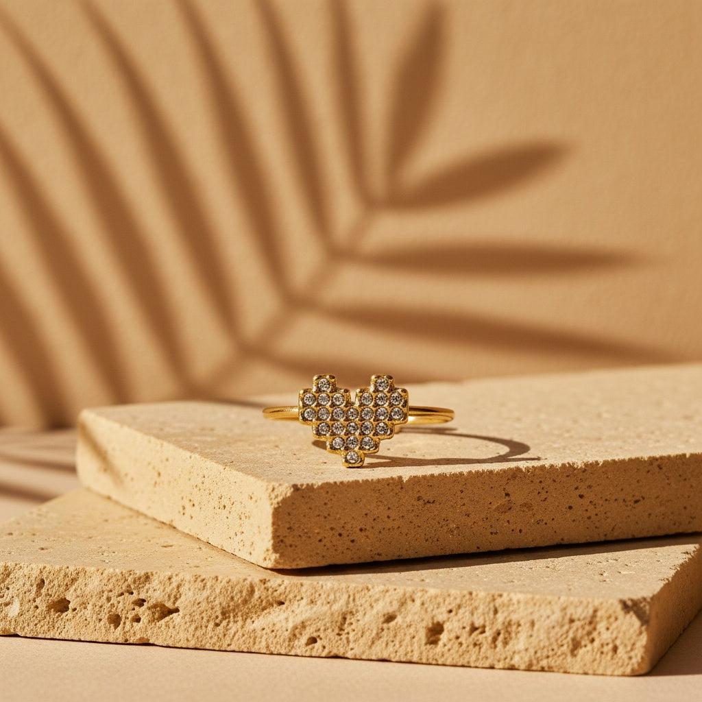Solinella - Glory Heart Diamond Ring