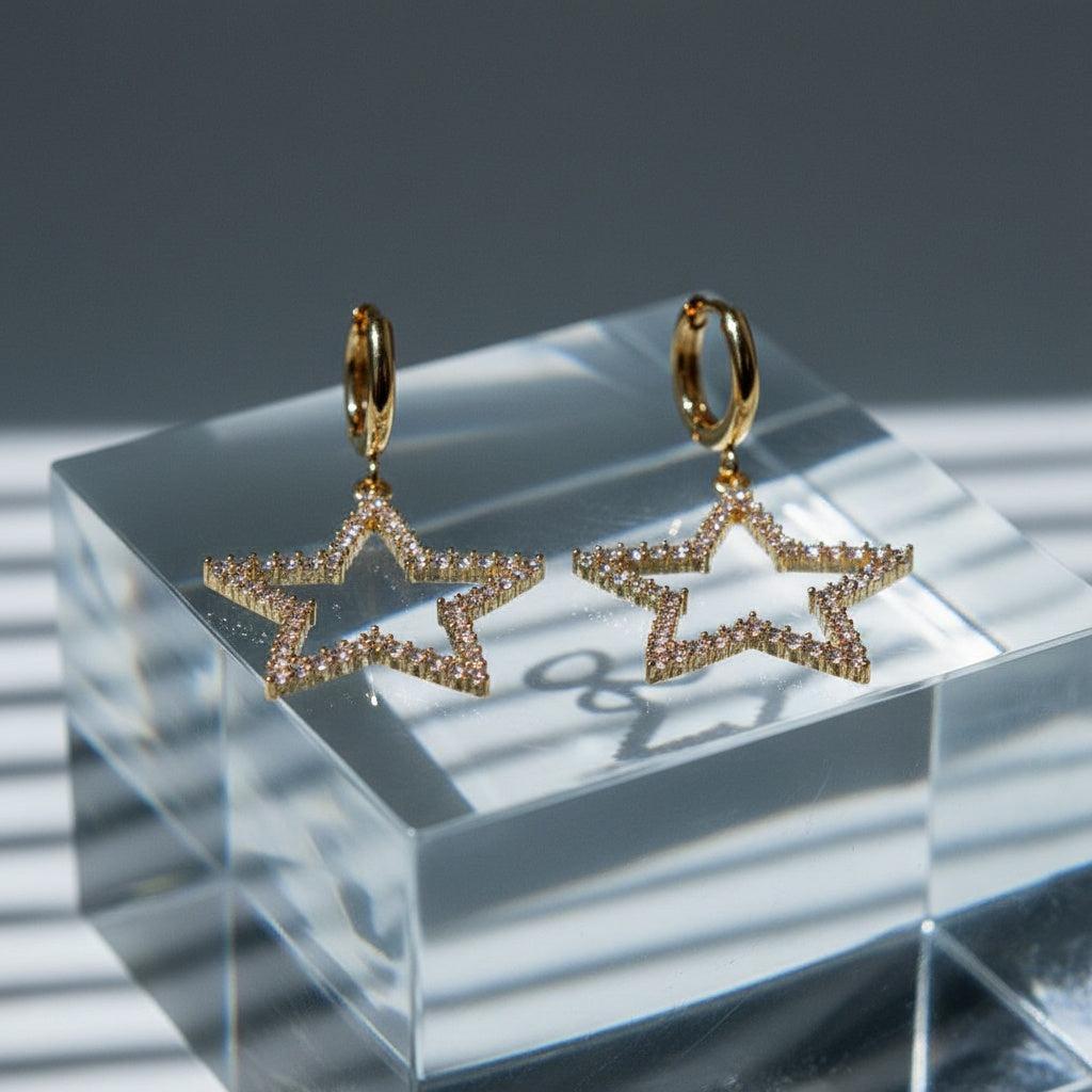 „Solirivaa“ Diamond Star Ohrringe