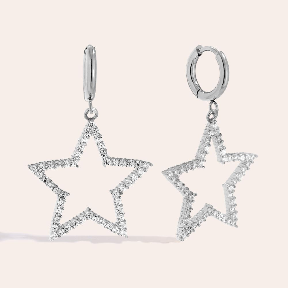 „Solirivaa“ Diamond Star Ohrringe