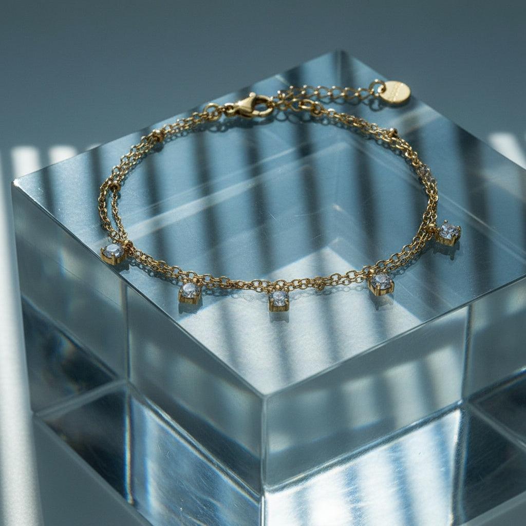 „Talimira“ Two Layer Nice Diamond Armband