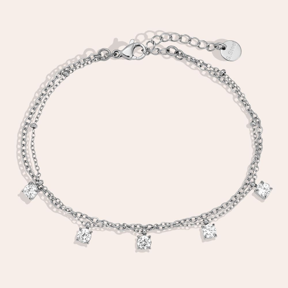 „Talimira“ Two Layer Nice Diamond Armband