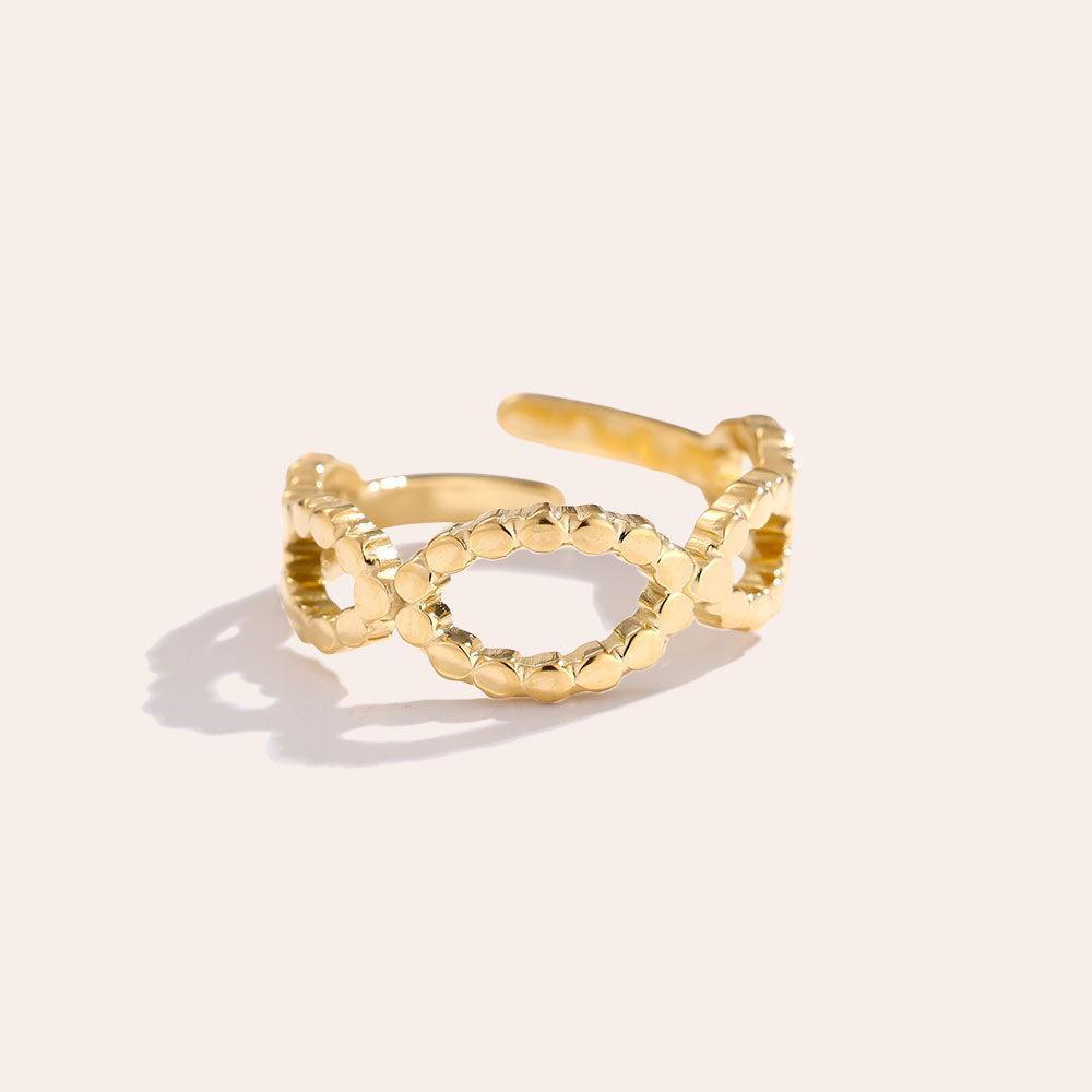 Talimiraa - Oval Joy Ring-Goldharmonie