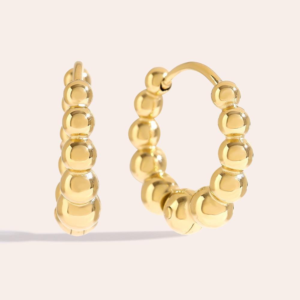 „Taliria“ Dots Cycle Ohrringe-Goldharmonie